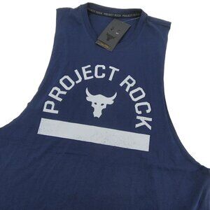 Under Armour Project Rock Payoff Bull Tank Mens Size Large Tall NEW
